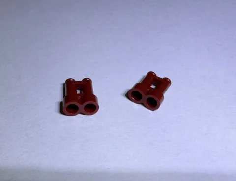 Lego Lot Of 2 Dark Red Binoculars New City Minifig