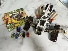LEGO NINJAGO Ultra Sonic Raider 9449 Rise of the Snakes Complete No Box