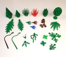 LEGO Trees Bushes and Plant parts multiple types many retired YOU CHOOSE!!