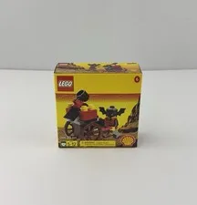 1998 NEW LEGO 2540 Vintage Shell Promo Set Fright Knights Flying Catapult Cart