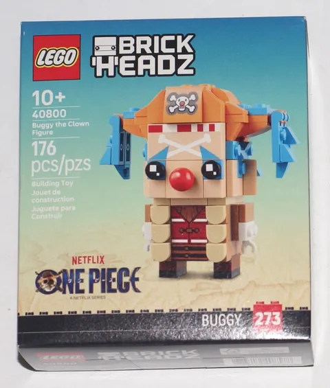LEGO Brickheadz 40800 One Piece Buggy the Clown 176 pieces New in Unopened Box