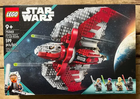 LEGO STAR WARS 75362 Ahsoka Tano's T-6 Jedi Shuttle RETIRED - NEW SEALED