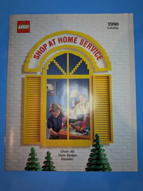 Vintage LEGO: *Holiday Issue* Shop At Home Catalog Magazine - RARE Great Cond.