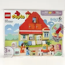 LEGO DUPLO Bluey: Blueys Family House with Memory Game - Toddler Toy for Kid...