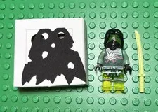 Lego Ninjago Morro Minifigure w/ Cape Possession 70743 70738 Ghost Ninja