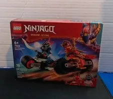 LEGO NINJAGO Dragons Rising Kai's Motorcycle Speed Race 71838 New Sealed 