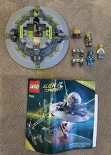 LEGO Alien Conquest 7052 UFO Abduction w/ instructions As Shown