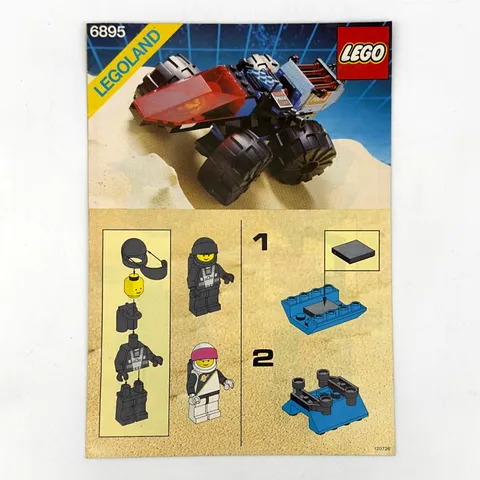 Lego Space Police I Spy-Trak 6895 - Instruction Manual ONLY