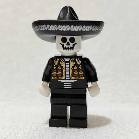 LEGO 2022 BAM  Mariachi Skeleton  Build-A-Minifigure！