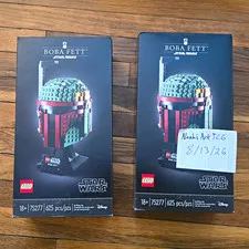 LEGO Star Wars Boba Fett Helmet 75277 - READ - Two available