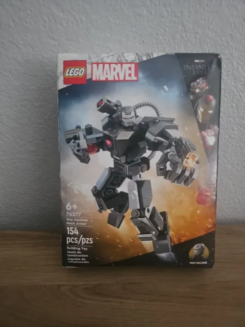 LEGO Marvel 76277 War Machine Mech Armor Infinity Saga 154pc New