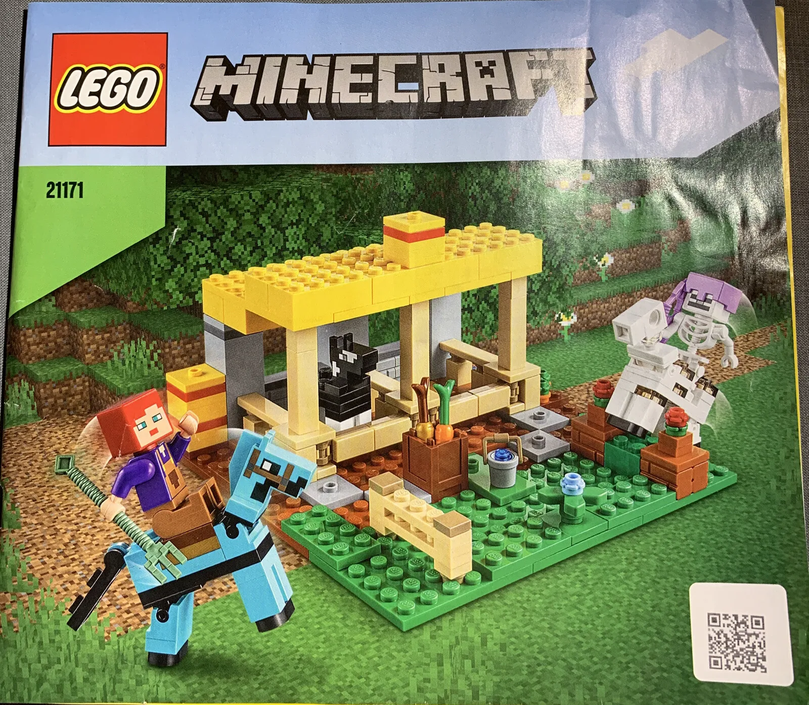 LEGO Minecraft 21171 Instructions Only No Bricks