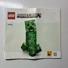 Lego Instructions Manual - 21276 - Minecraft Creeper