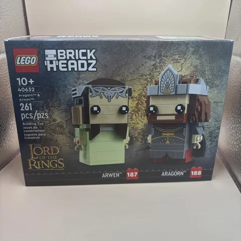 LEGO BRICKHEADZ 40632 Aragorn 188 and Arwen 187 New
