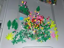 LEGO Greenery Lot (plants, flowers, and more.)