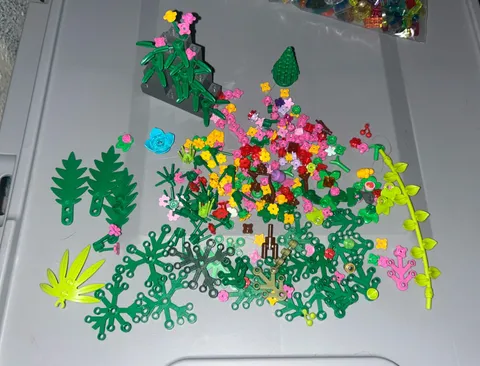 LEGO Greenery Lot (plants, flowers, and more.)