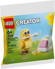Pack Of 3 LEGO CREATOR: Easter Egg Chick Painting Fun (30690)