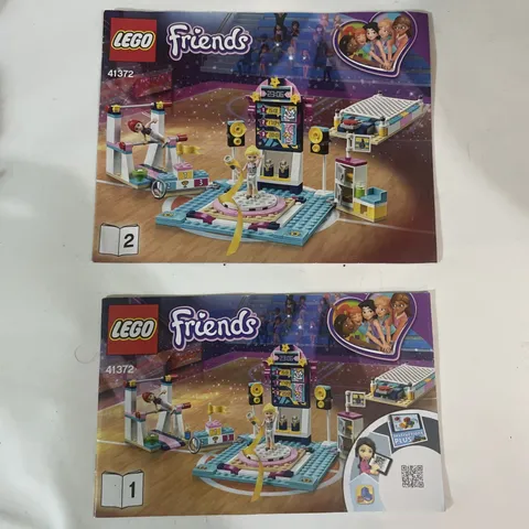 LEGO Friends Stephanie's Gymnastics 41372 Book 1 2 Instruction Guide MANUAL ONLY