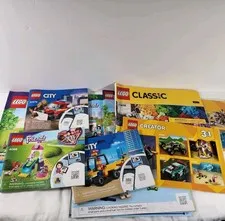 Lot of 10 Lego Manuals Creator Friends City Classic 31137 41445 41446 60279...