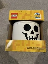 LEGO Skeleton Storage Head Small New