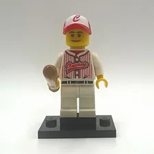 LEGO Series 3 Baseball Player col047