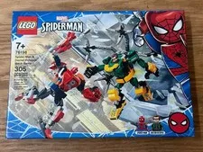 LEGO Super Heroes: Spider-Man & Doctor Octopus Mech Battle (76198) - New/Sealed