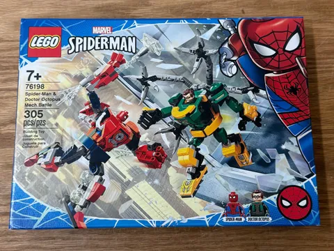 LEGO Super Heroes: Spider-Man & Doctor Octopus Mech Battle (76198) - New/Sealed