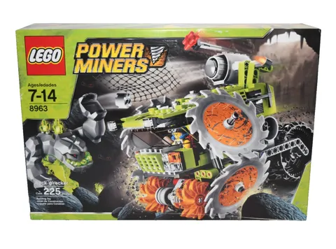 Lego Power Miners 8963 ~ Rock Wrecker ~ Sealed~Retire~Scan Pics~Read Desc ~ NEW