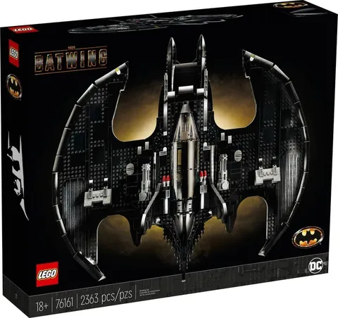 LEGO 76161 DC Batman 1989 Batwing Building Set Retired New Sealed Rare
