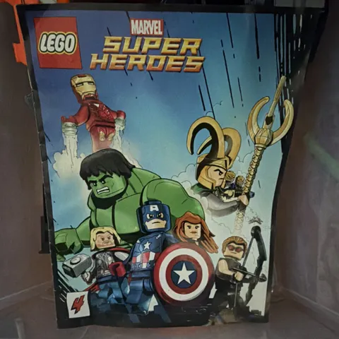 LEGO Marvel Super Heroes Illustrated Catalog Booklet 2012 #4 