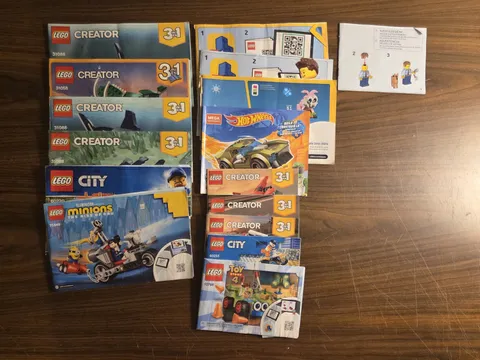 LEGO Instruction Manual Lot Of 16 3 In 1 Creator, City, MISC 