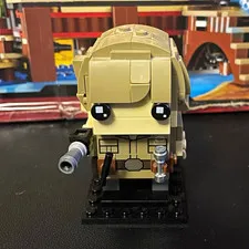 LEGO Luke Brick Head no yoda