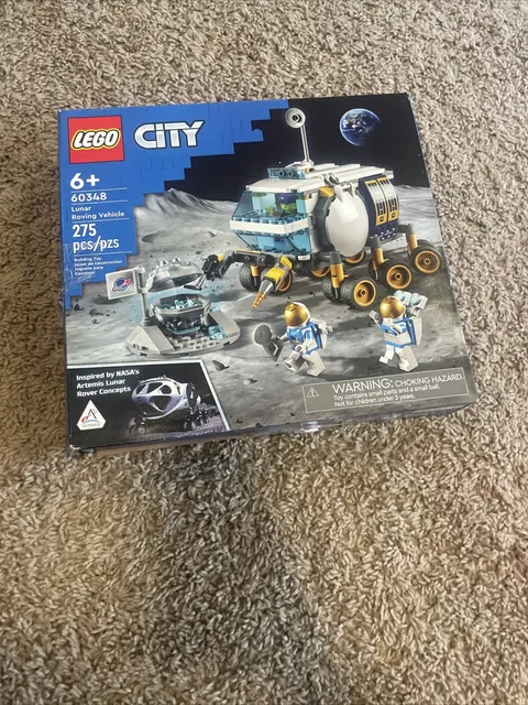 LEGO City Space 60348 Lunar Roving Vehicle With Box And Instructions 3