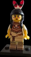 LEGO Tribal Indian Woman Minifigure - 71011 Collectible Series 15 B1B01