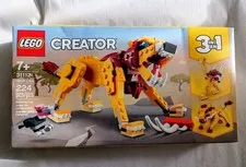 LEGO CREATOR: Wild Lion (31112) NIB, Box Is Dented But Sealed