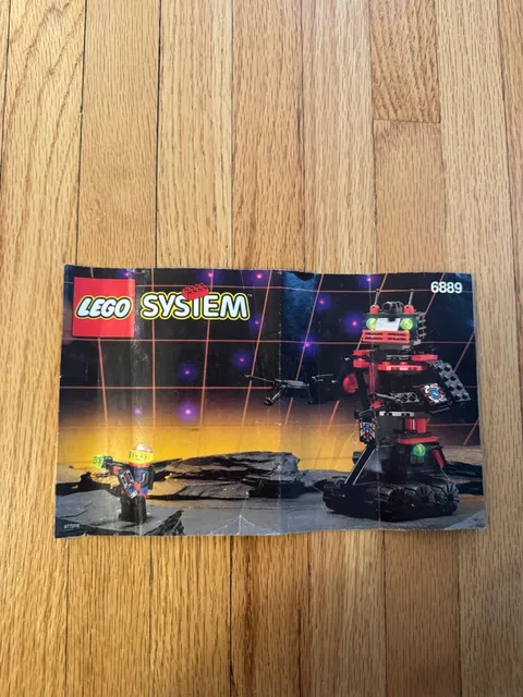 Lego Space Recon Robot (6889) Instruction Booklet Only