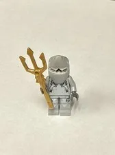 Lego Minifigure Shark Warrior 8078 8060 8057 Atlantis with Trident