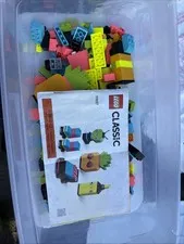 LEGO Classic Creative Neon Colors Fun Brick Box Set 11027, Building to Create #1