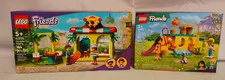 LEGO FRIENDS Cat Playground Adventure 42612 & 41705 Heartlake City Pizzeria Lot