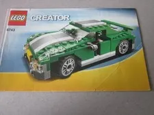 LEGO instructions instruction creator 6743 spot car sports car