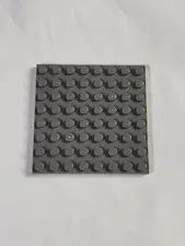 LEGO Parts ● 8x8 Plate ● Dark Bluish Gray ● # 41539 or 42534 ● QTY 1