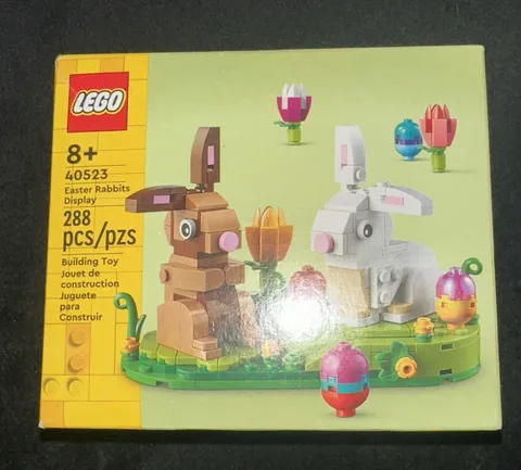 Lego Seasonal Easter Rabbits Display Set 40523 Retired 288 Pcs New Sealed
