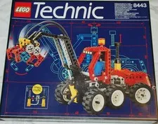 Lego Technic: 8443 Pneumatic Log Loader Complete with Instructions