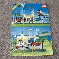 LEGO INTERNATIONAL JETPORT 6396 Manual INSTRUCTIONS Only Vintage 1990