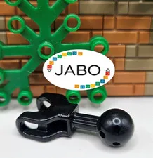 (S18 / 8 / 15) LEGO Hero Factory 90611 Arm / Leg Leg Ball Joint Black