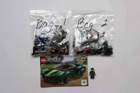 LEGO® Speed Champions 76907 Lotus Evija 🔍100% Complete W/Instructions