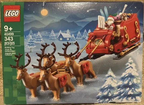 NEW Lego Holiday Santa's Sleigh (40499) Read Desc