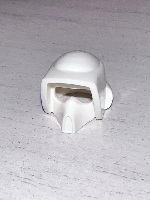 Lego White Scout Trooper Helmet 30369 Star Wars Theme 1999 To 2013 (023)