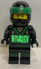 LEGO Ninjago Masters of Spinjitzu Lloyd 9" Figure Digital Alarm Clock Tested
