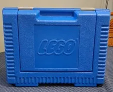 Vintage 1984 LEGO Hard Plastic Storage Carrying Case Box Made in USA Classic